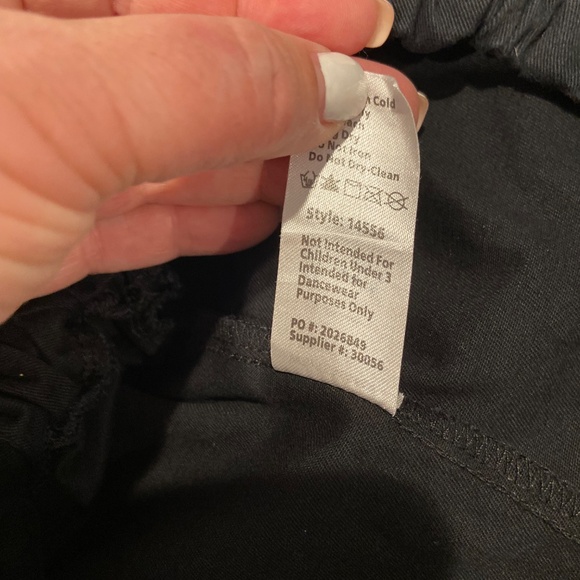 Weissman Mixify Full-Length Twill Joggers – Black – Adult Medium (14556) - Picture 4 of 6